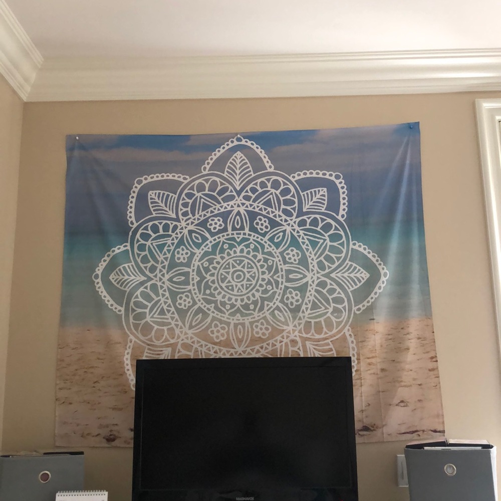Ocean Flower Tapestry